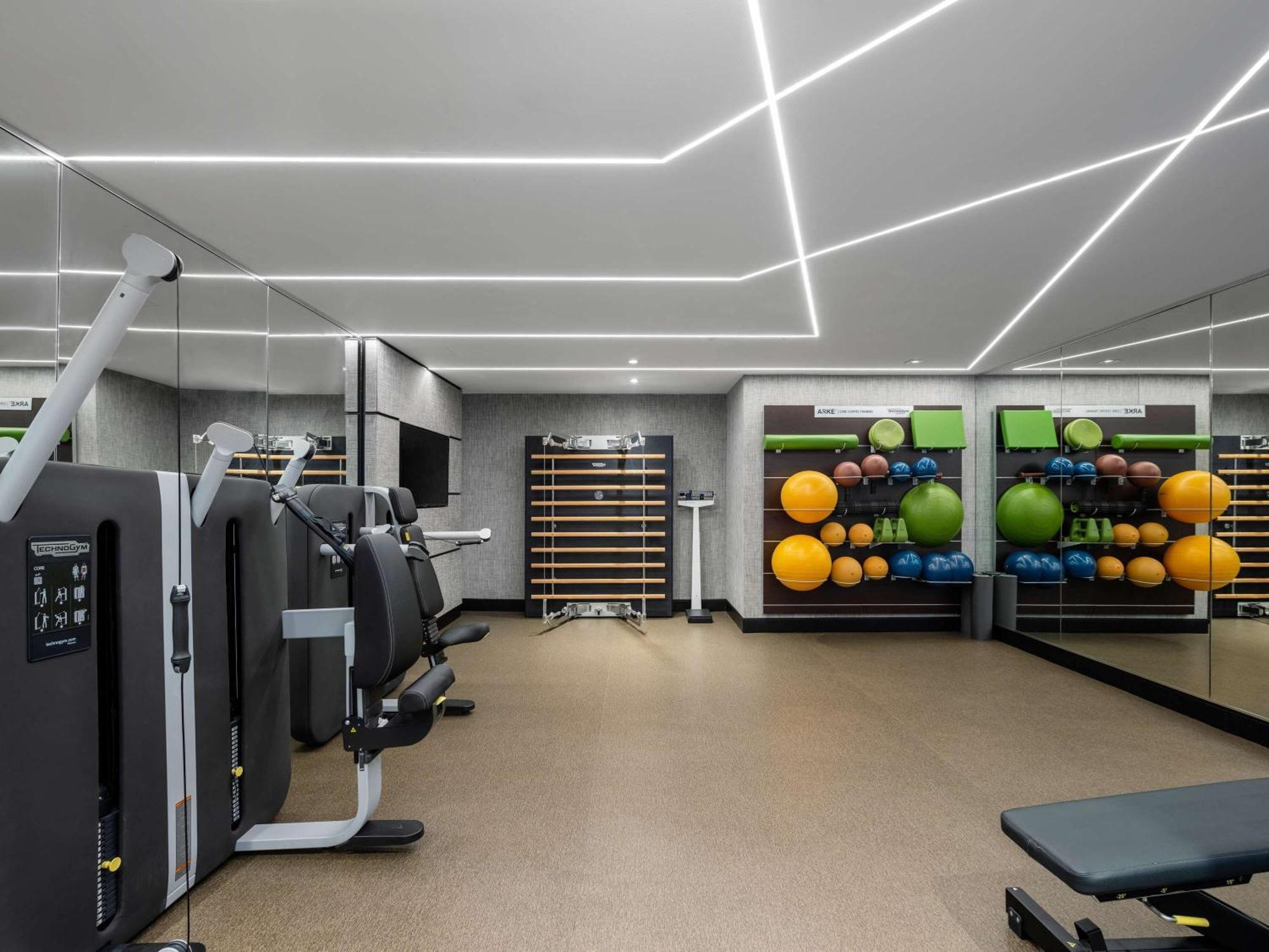 Sofitel Chicago Magnificent Mile Hotel Bagian luar foto The gym at The Ivy Collection